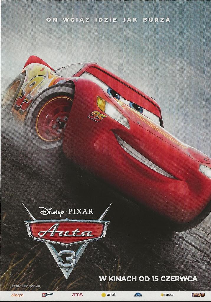 Cars 3 (2017), Verzamelen, Ophalen of Verzenden, Nieuw, Film, Overige typen