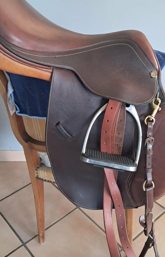 selle équitation en cuir, Enlèvement, Comme neuf, Obstacle
