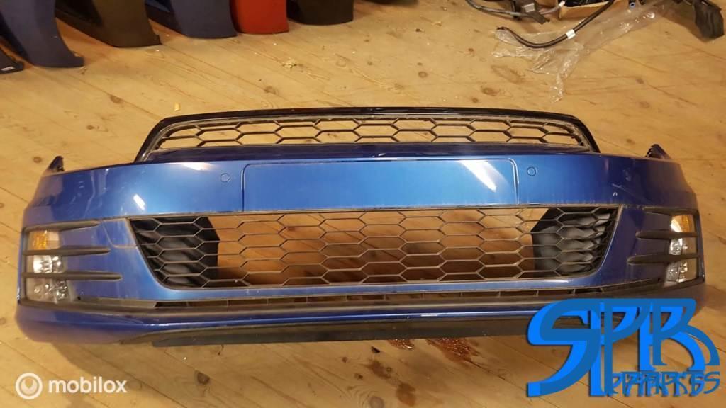 SCIROCCO FACELIFT VOORBUMPER COMPLEET GRILLE LR5Z 6x PDC SRA, Gebruikt, Ophalen of Verzenden, Bumper, Volkswagen