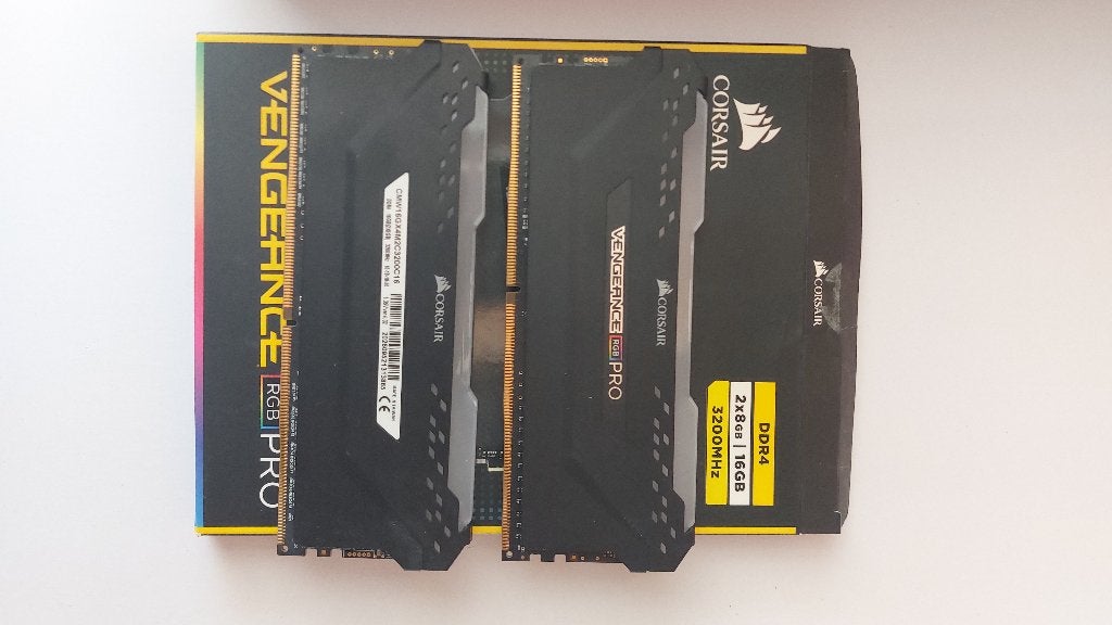 DDR4 Corsair Vengeance LPX 16 GB (2x8 GB) DDR4 3200 MHz, Computers en Software, Ophalen, Gebruikt, DDR4, 16 GB