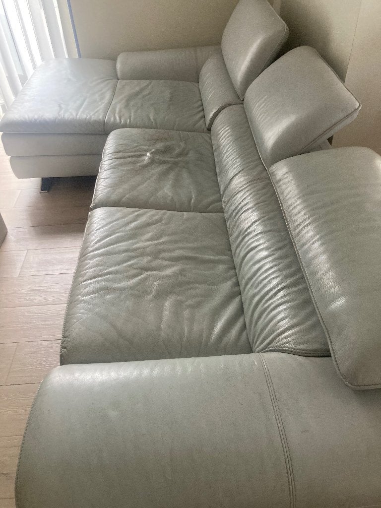 Sofa - GRATIS, Ophalen, Leer