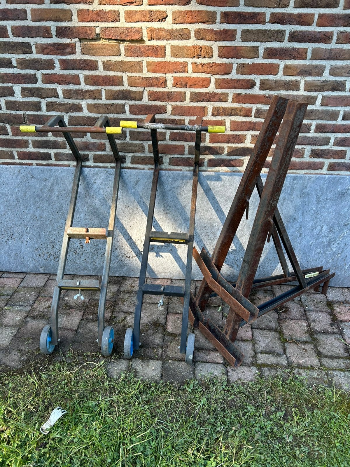Nokhaken/ stellinghaak / ladder, Ophalen, Solide, Zo goed als nieuw, Ladder