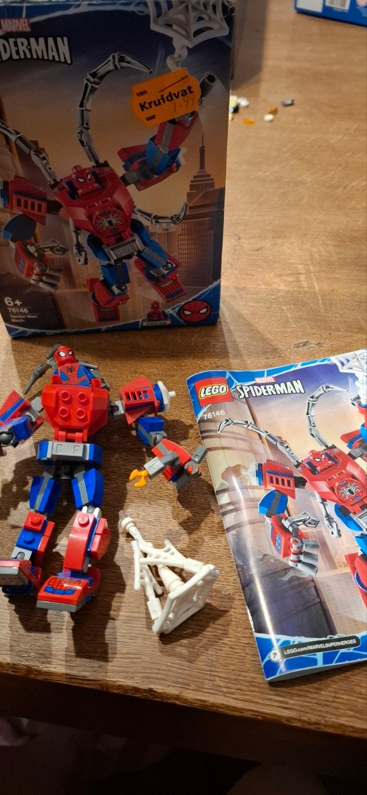 lego spiderman, Instructions incluses, Lego, Ensemble complet, Comme neuf