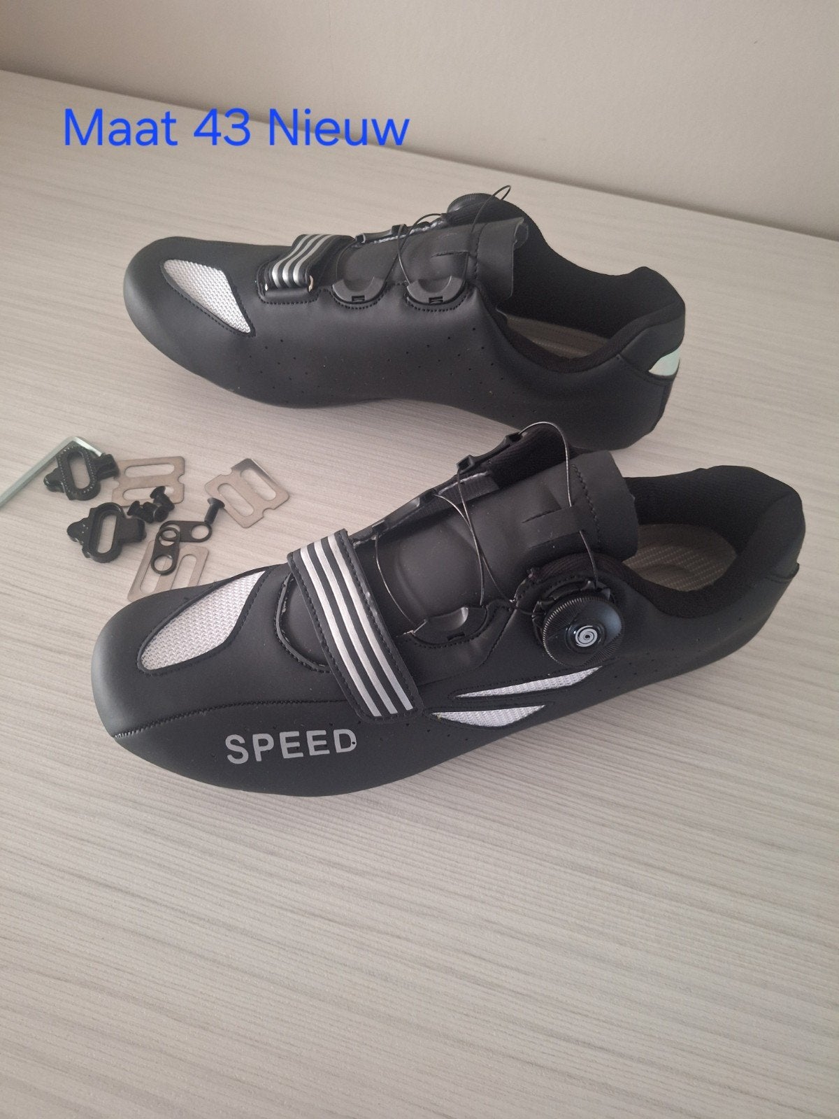 Fietsschoenen, Ophalen