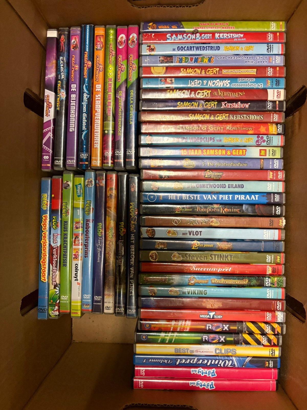 Lot originele dvd’s kinderen, Verzenden, Alle leeftijden, Nederlands, Zo goed als nieuw