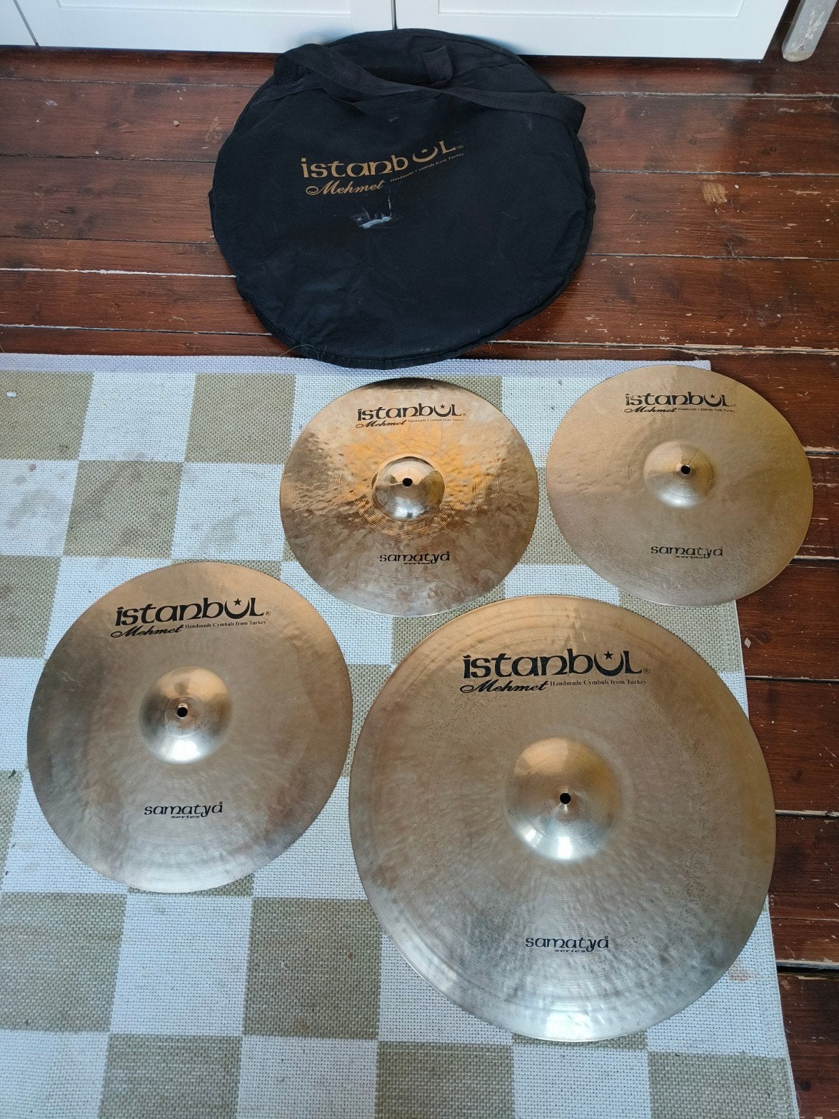 Istanbul Mehmet Samatya Cymbal Pack, Muziek en Instrumenten, Drumstellen en Slagwerk, Zo goed als nieuw, Overige merken, Ophalen of Verzenden