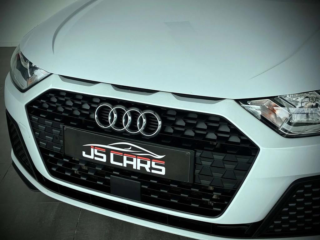 Audi A1 Sportback 1.0 TFSI SPORT-1ERPRO-COCKPIT-CARPLAY-GPS-, Automaat, Stof, 116 pk, Wit