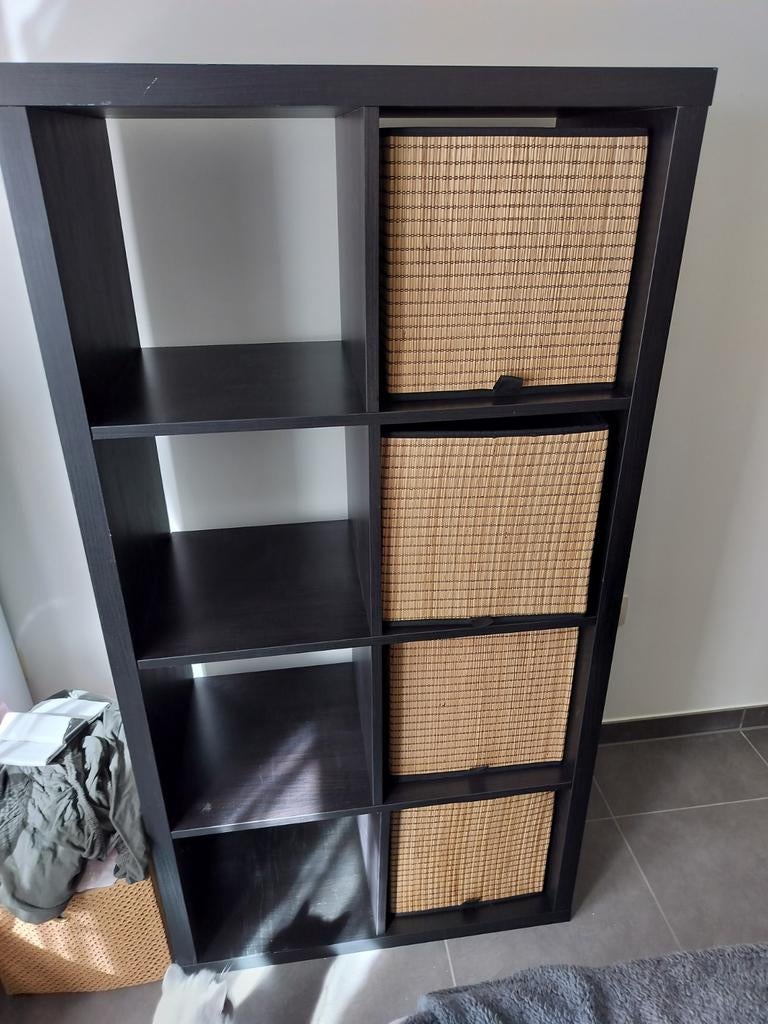 Ikeakast met 4 mandjes, Ophalen