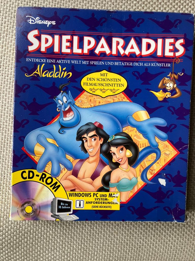 CD Rom Spielparadijs, Enlèvement ou Envoi, Dessin animé, À partir de 9 ans, Utilisé