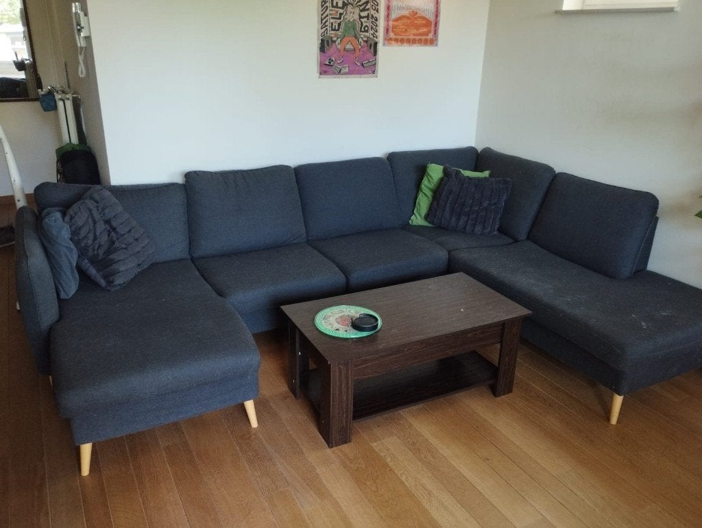 sofa, Ophalen, 100 tot 125 cm, Hoekbank, Driepersoons