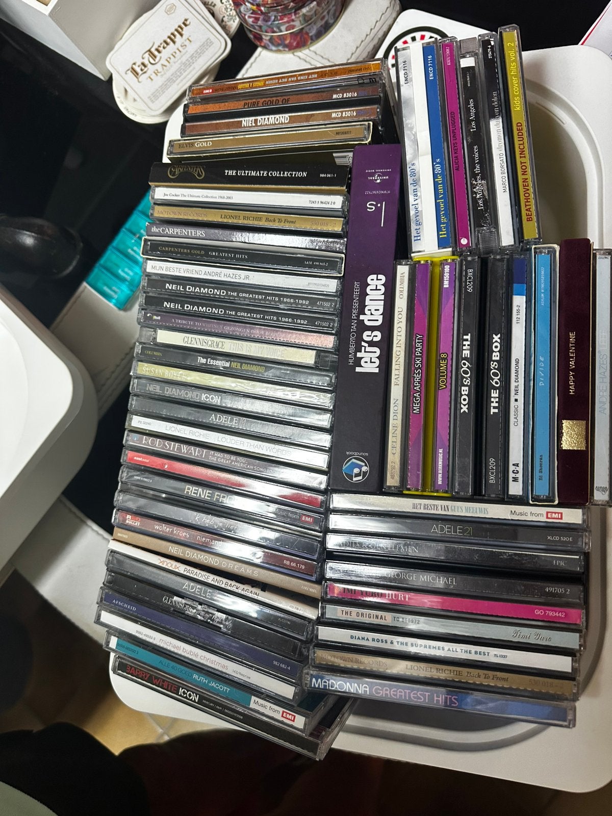 200 cd’s, CD & DVD, CD | Autres CD, Enlèvement, Comme neuf