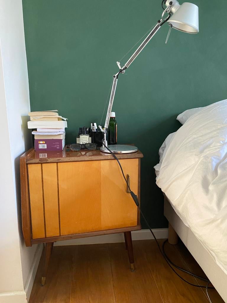 Tables de nuit vintage design scandinave, Enlèvement, Comme neuf