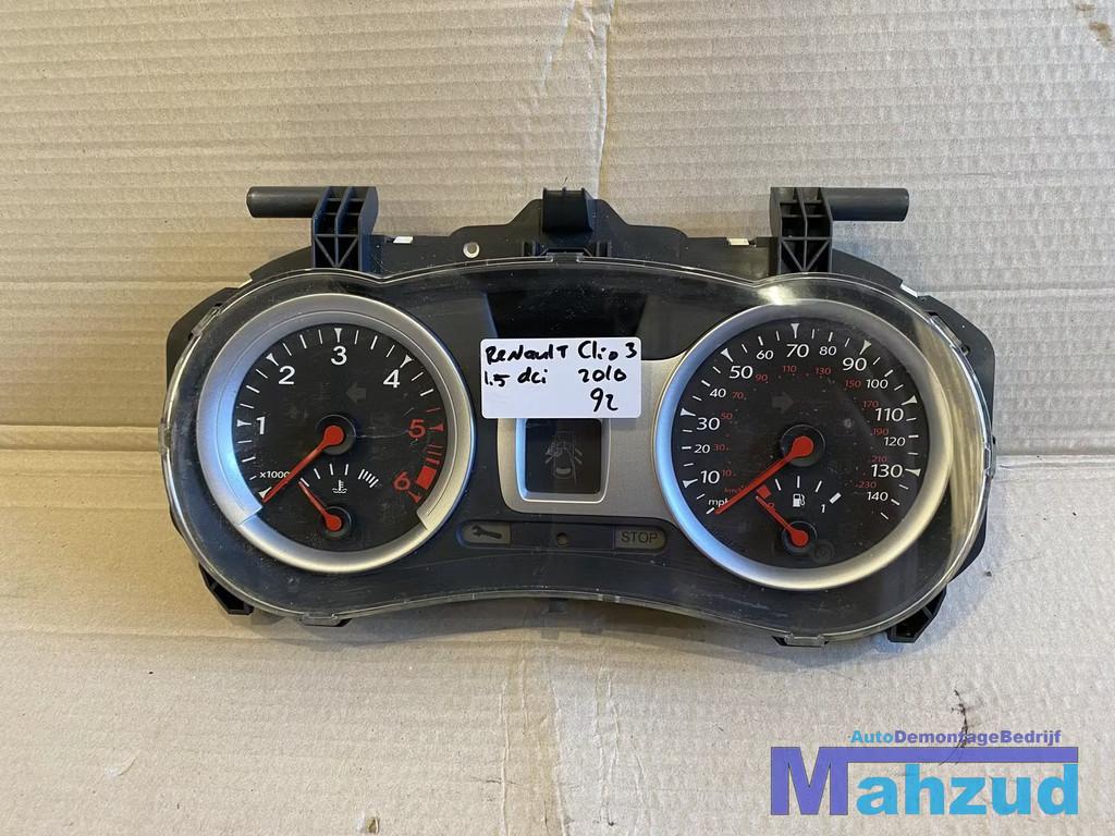 RENAULT CLIO 3 Tellerunit instrumentenpaneel kilomterteller, Fabrikant BV, Gebruikt, Info@fabrikant.eu, Fabrikantstraat 1
1000 AA  Amsterdam, NL