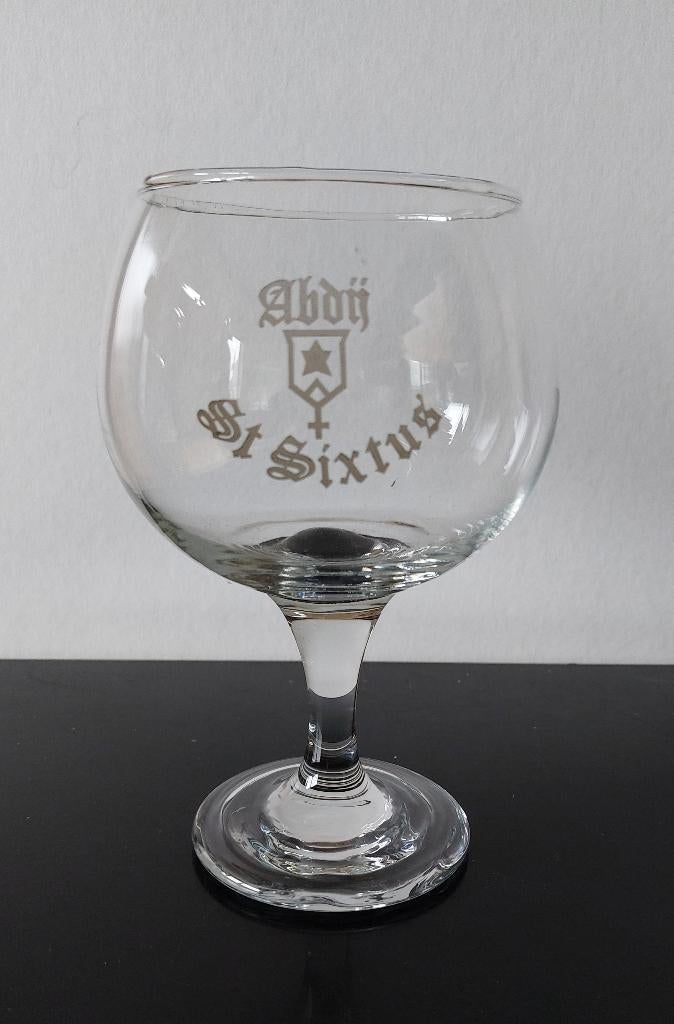 Abdij St Sixtus bierglas 33cl, Verzamelen, Ophalen of Verzenden, Zo goed als nieuw, Bierglas