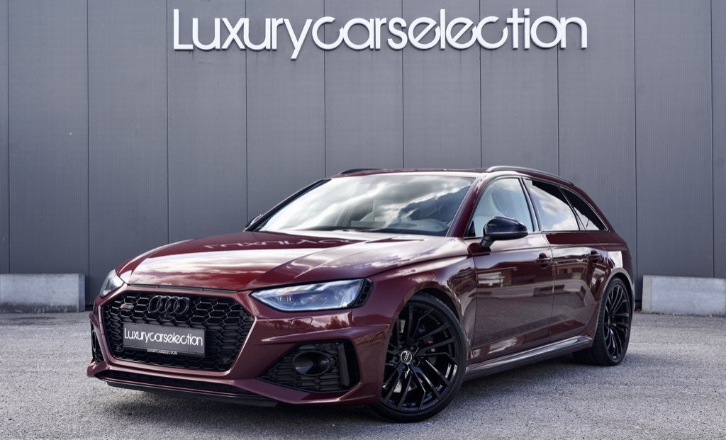 Audi RS4 Avant 2.9 V6 TFSI *EXCLUSIVE/LV/PANO/HUD/FULL*, Auto's, Automaat, Dealer onderhouden, Euro 6, Leder