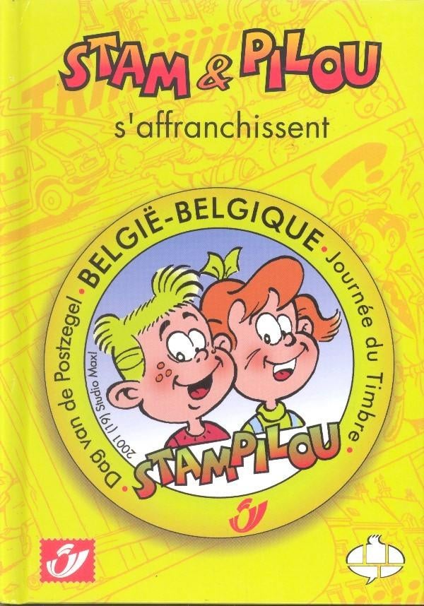 Stam & Pilou s'affranchissent - genummerd 523/1200., Enlèvement ou Envoi, Une BD, Comme neuf, De Marck & De Wulf