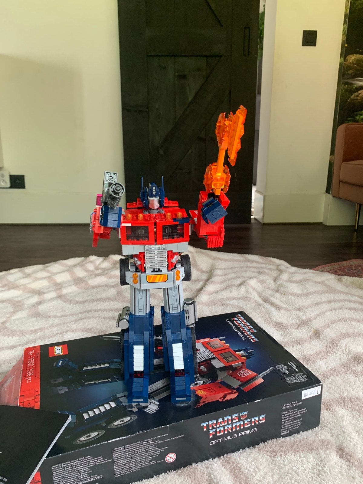 Transformers optimus prime, Ophalen of Verzenden, Zo goed als nieuw