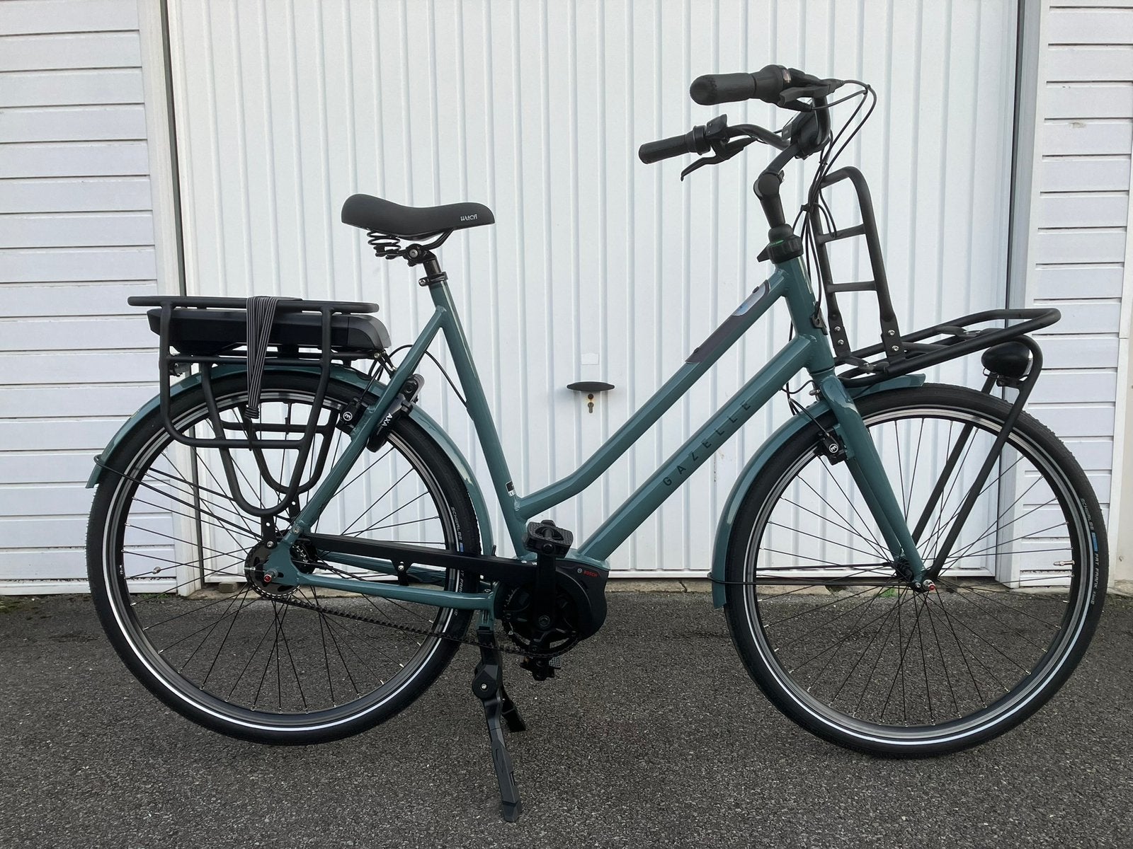 Electrische damesfiets GAZELLE HEAVY DUTY 500WH, Fietsen en Brommers, Elektrische fietsen, Ophalen, Zo goed als nieuw, 59 cm of meer