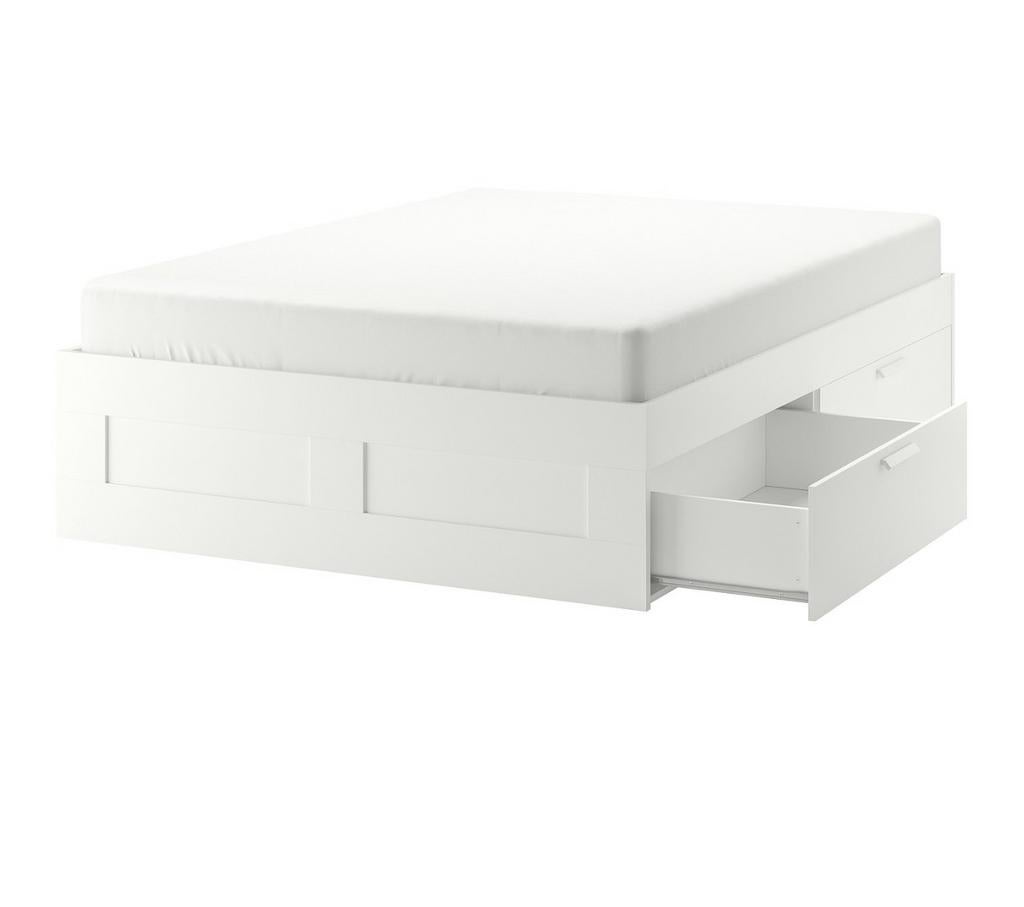 4 schuiven / lades voor Brimnes bed & extra, Huis en Inrichting, Slaapkamer | Bedden, Ophalen, Gebruikt