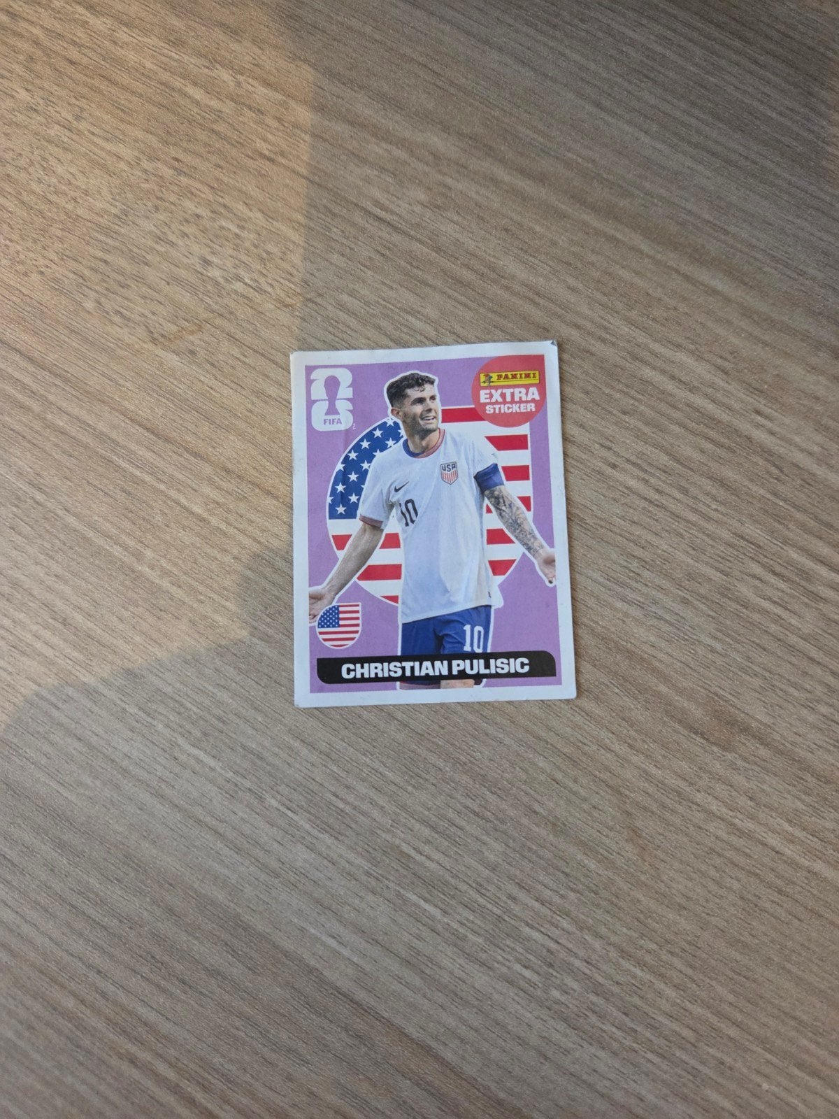 Extra Sticker Panini Christian Pulisic, Hobby en Vrije tijd, Spaarzegeltjes, Ophalen of Verzenden