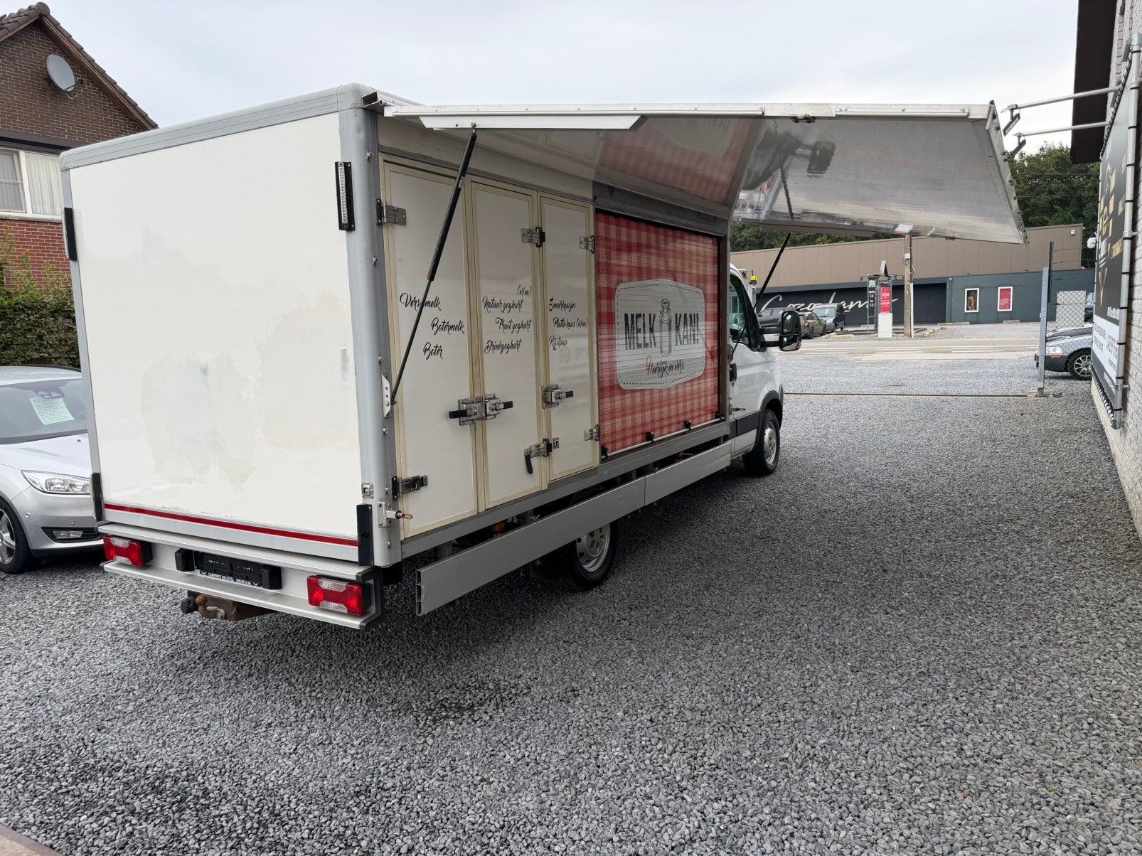 Iveco Daily 2.3 hpi turbo MARKTWAGEN MET KOELCEL automaat !, Automaat, Wit, Diesel, 2298 cc