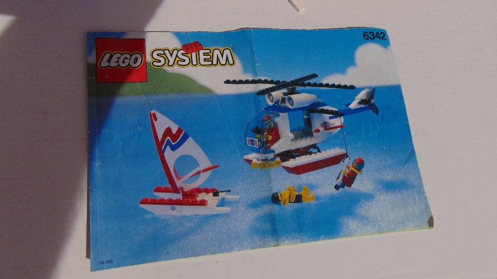 Lego 6342 Beach Rescue Chopper, Gebruikt, Overige thema's, Lego, Ophalen of Verzenden