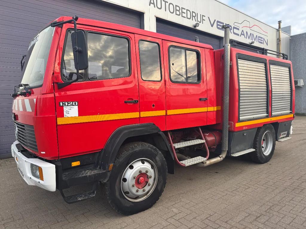Mercedes-Benz 1320 *FIRETRUCK-19.617Km-POMPIER* (bj 1992), Autos, Rouge, Achat, Entreprise, Boîte manuelle