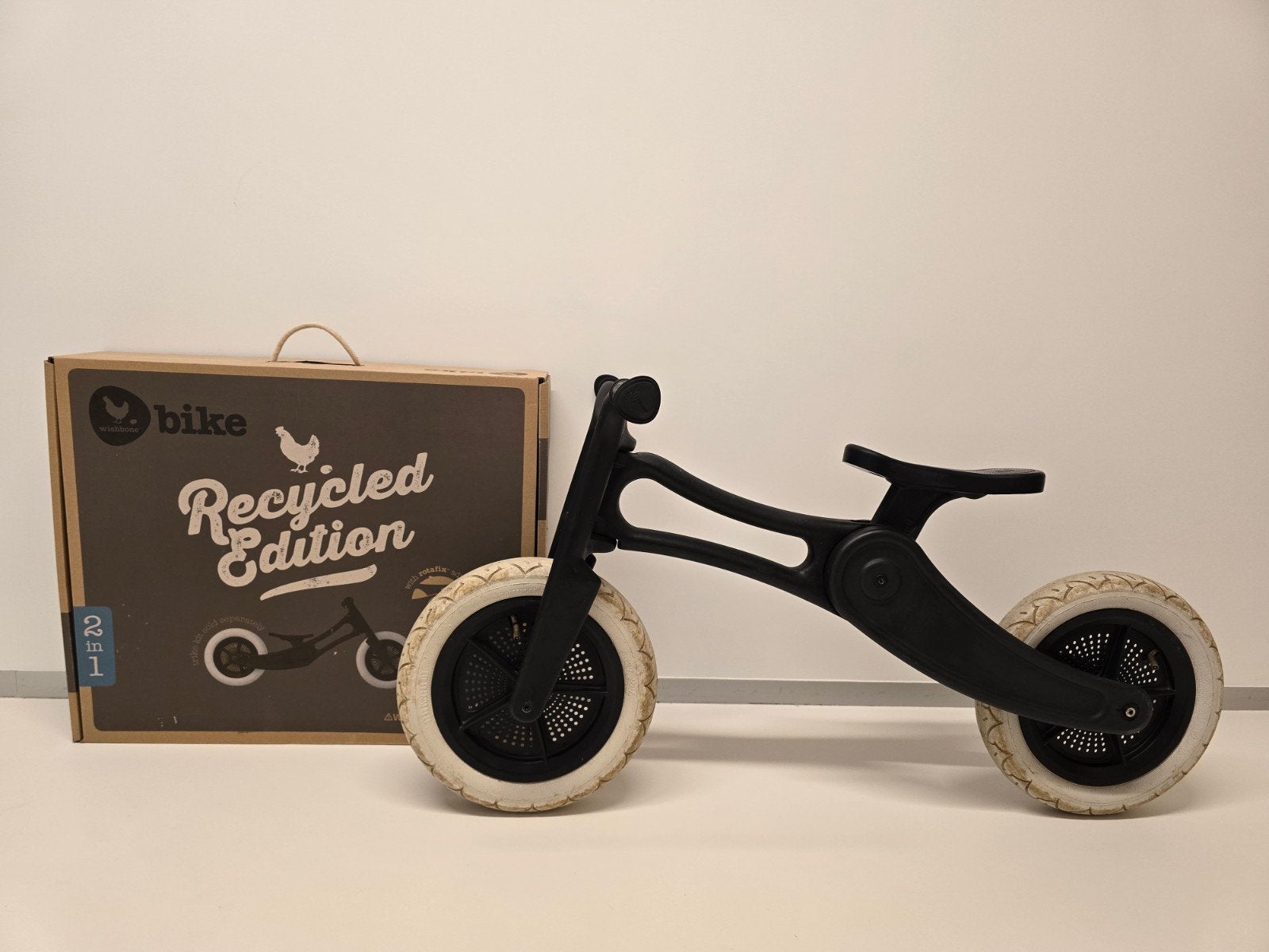 Wishbone bike loopfiets, Ophalen
