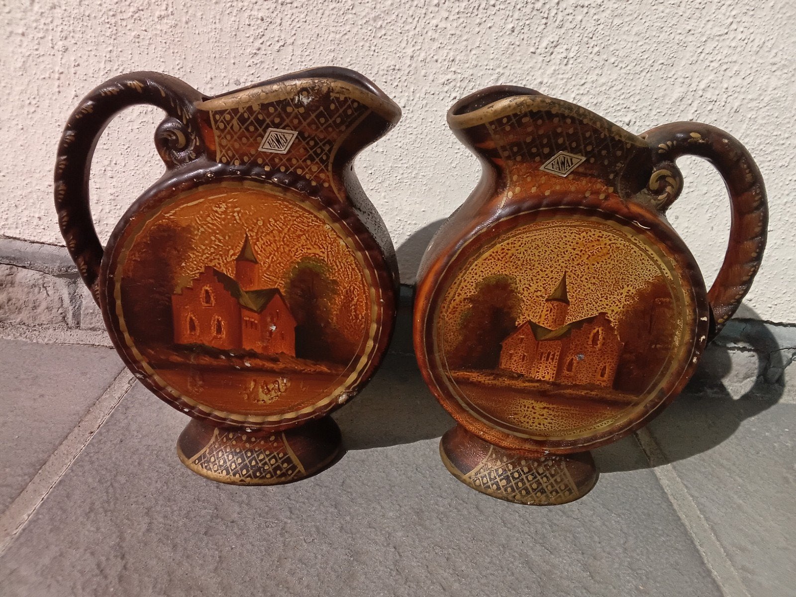paire de vases bequet, Antiquités & Art, Enlèvement ou Envoi