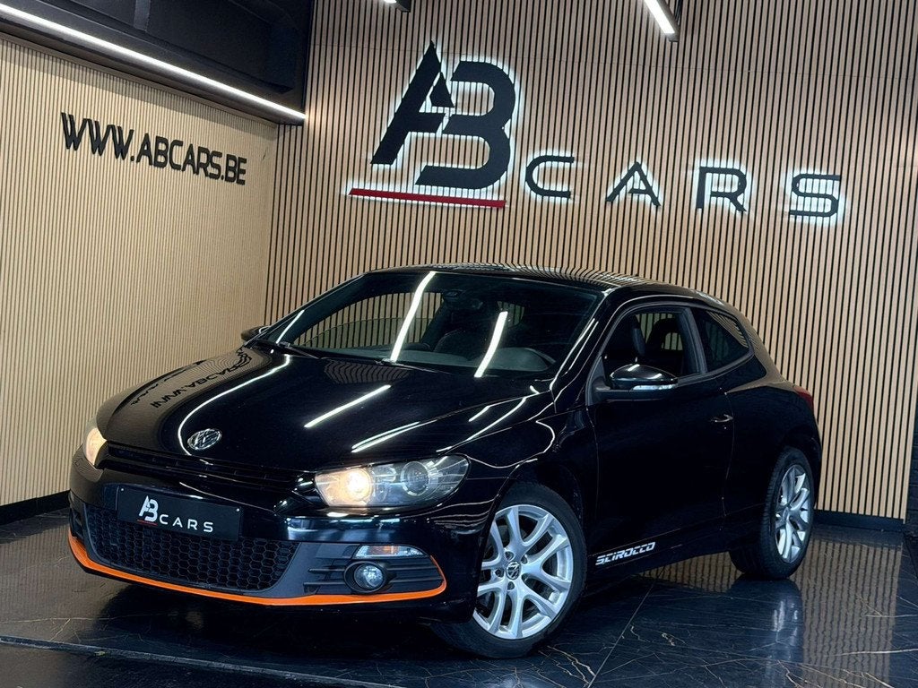 Volkswagen Scirocco 2.0 CR TDi DPF DSG (bj 2011, automaat), Auto's, Volkswagen, Gebruikt, Zwart, 4 cilinders, Zwart