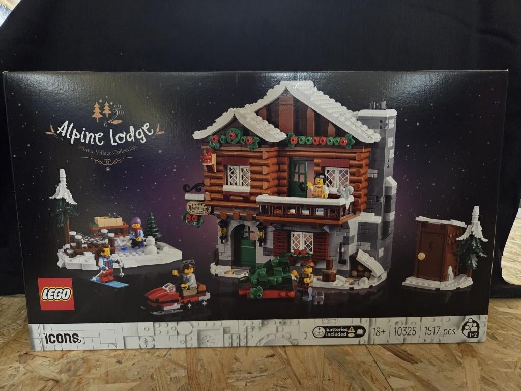 LEGO Icons Skihut (10325), Lego, Nieuw, Ophalen of Verzenden, Compleet