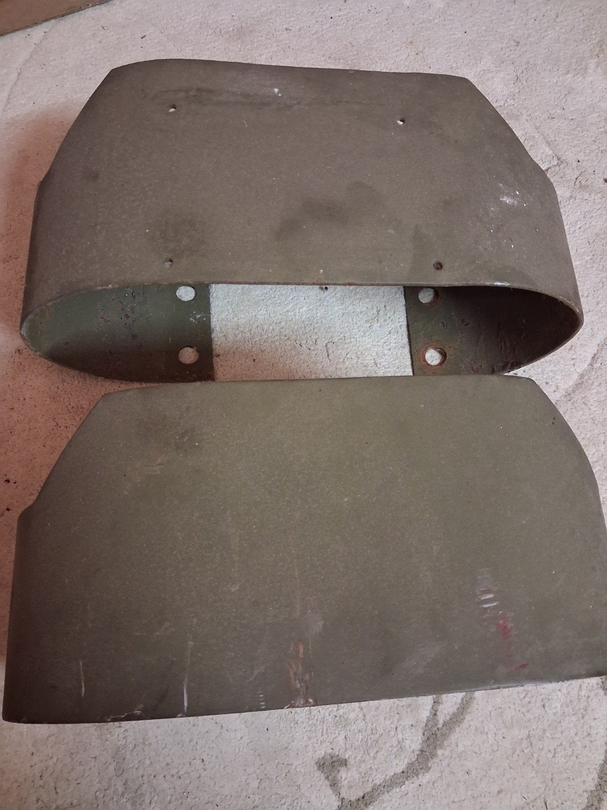 pare-choc arrière jeep willys ww2, Collections, Enlèvement ou Envoi