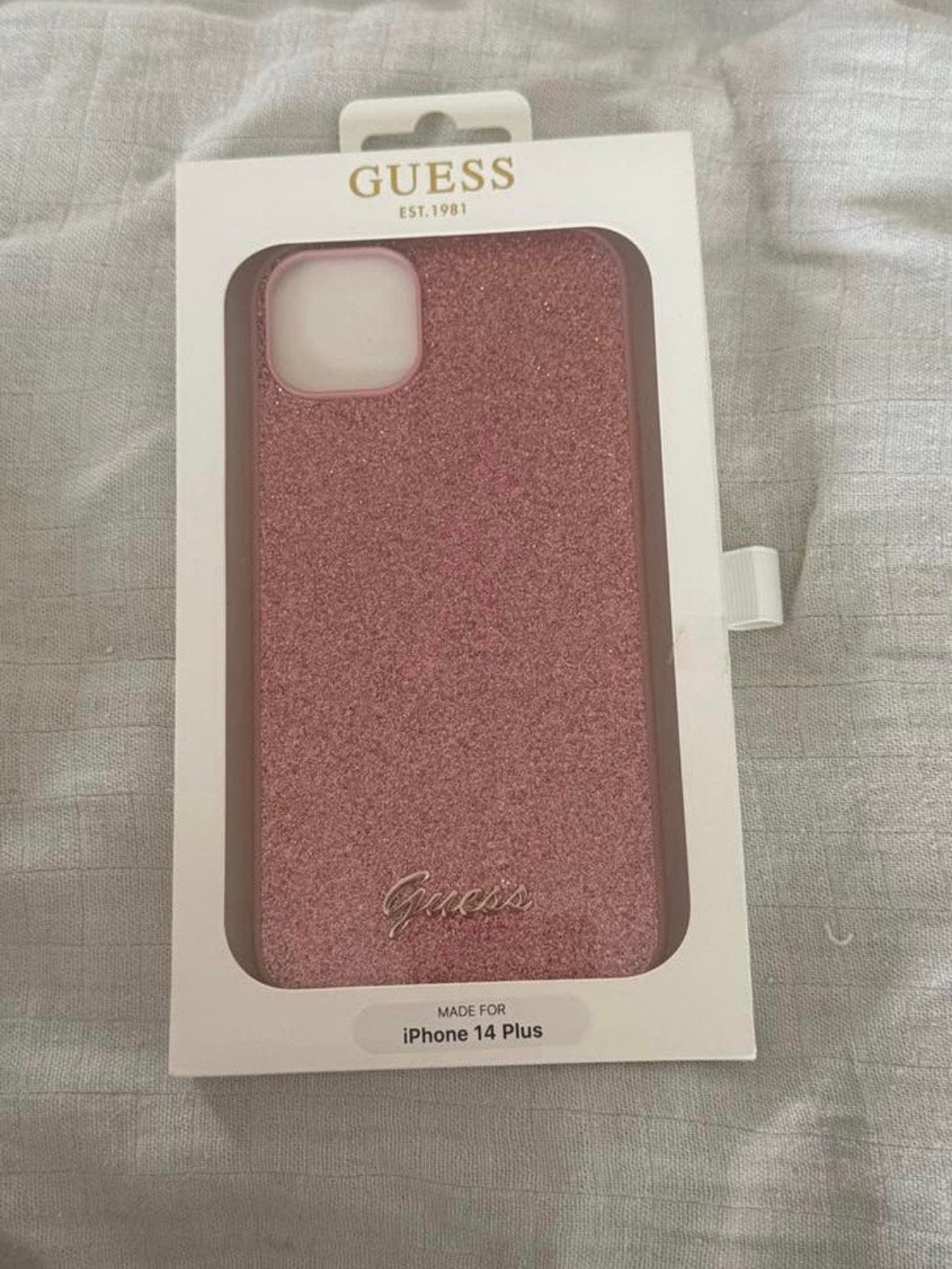 Guess hoesje backcover iPhone 14 Plus / max, Télécoms, Téléphonie mobile | Housses, Coques & Façades | Apple iPhone, Neuf, Résistant aux chocs
