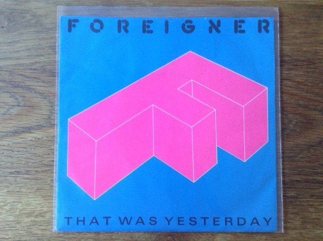 single foreigner, CD & DVD, Vinyles Singles, Rock et Metal, Housse de protection extérieure, Pochette photo, Pressage original