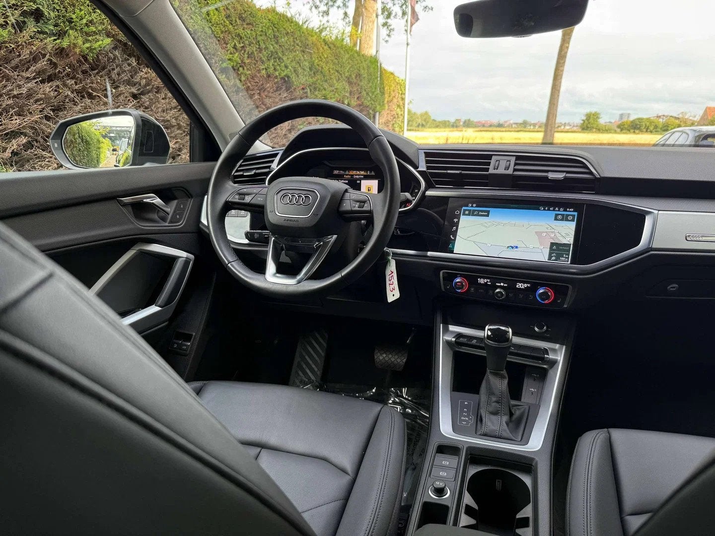 Audi Q3 Sportback Sportback,Plug in Hybrid,Leder,LED lichten, Auto's, Automaat, 4 cilinders, Zwart, Leder