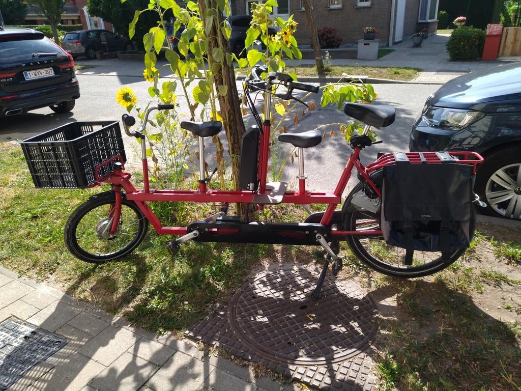 Elektrische Onderwater fiets tandem ouder kind, Fietsen en Brommers, Ophalen