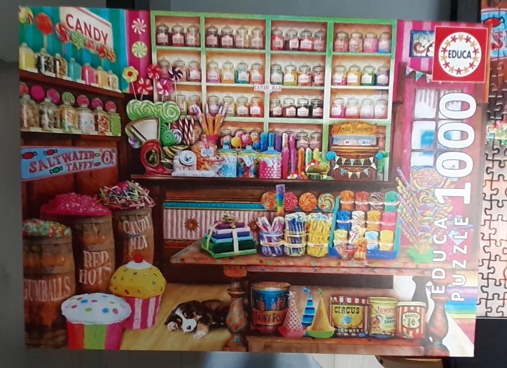 2 puzzels 1000 stukjes, Hobby en Vrije tijd, Ophalen, Zo goed als nieuw, Legpuzzel