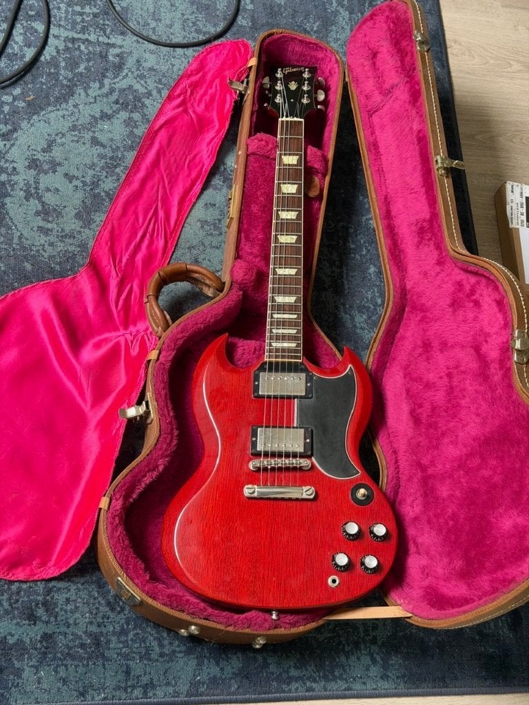 2001 Gibson SG 61 Reissue, Ophalen of Verzenden, Gebruikt, Solid body, Gibson