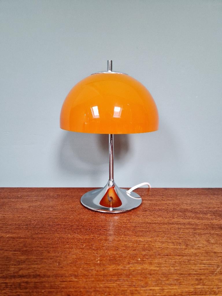 Lampe champignon, design Frank Bentler, Wila, 1970, Enlèvement ou Envoi