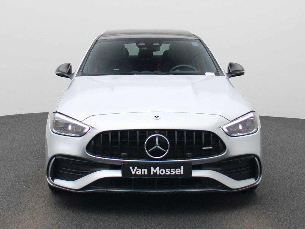 Mercedes-Benz C-Klasse Berline Mercedes AMG C 43 4MATIC SFEE, Auto's, Mercedes-Benz, Automaat, 4 deurs, Stof, Zwart