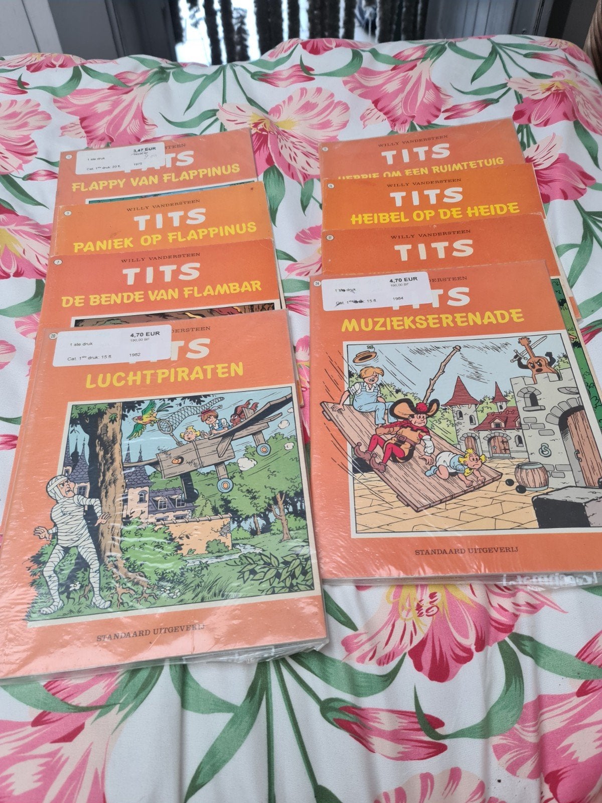 Pats,tits, Boeken, Ophalen