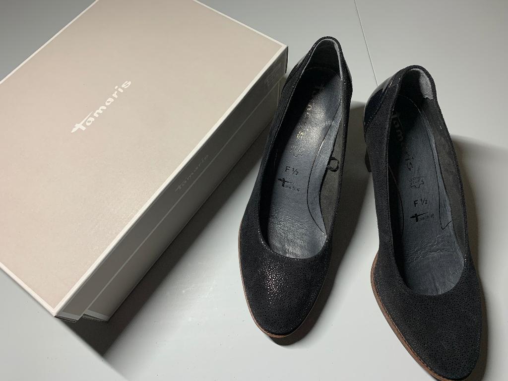 NIEUW! TAMARIS zwarte schoen met hak, Kleding | Dames, Schoenen, Tamaris, Pumps, Zwart, Nieuw