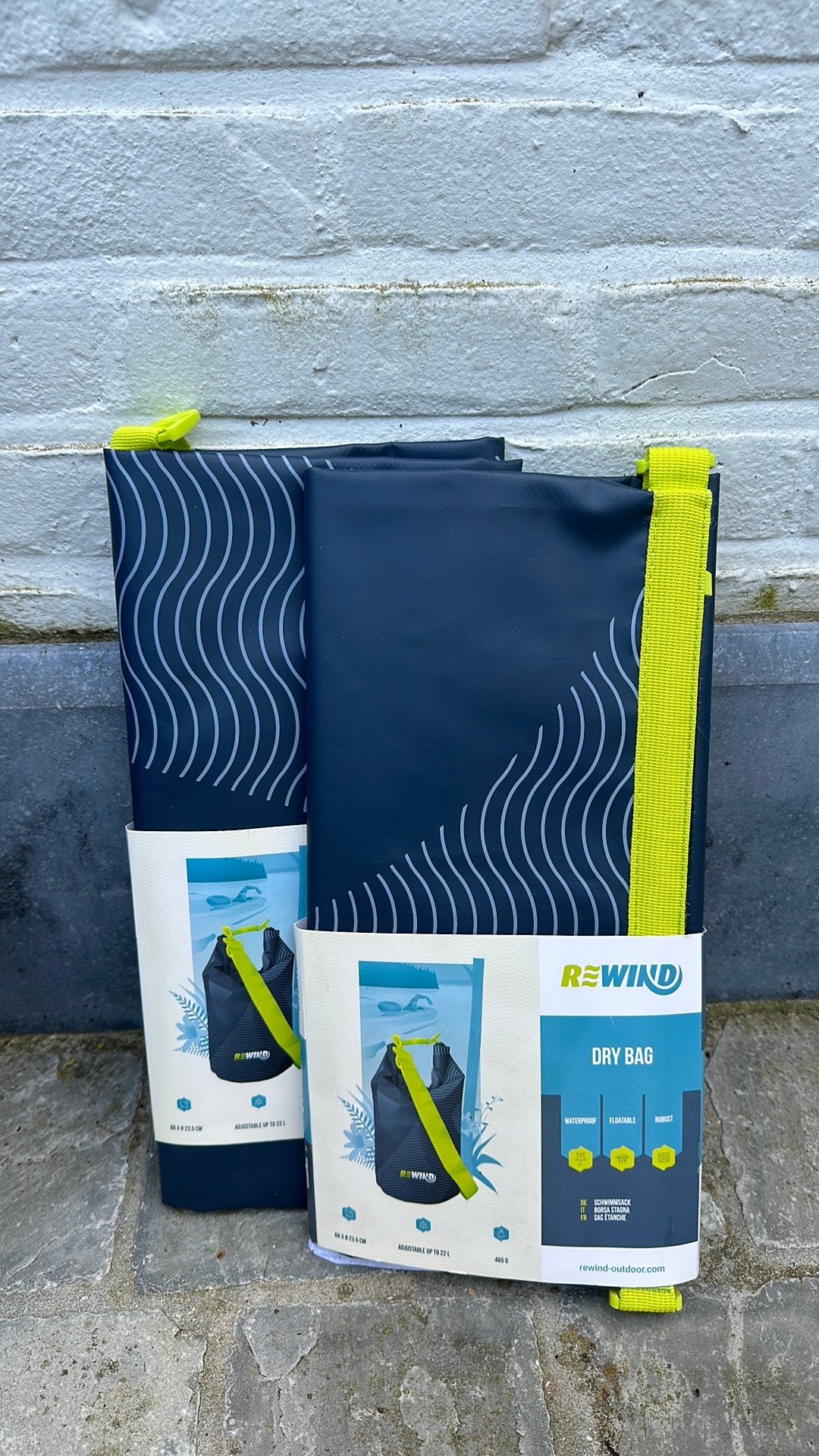 2 drybags packraften/outdoor activiteit - nieuw - ongeopend, Sports nautiques & Bateaux, Canoës, Enlèvement, Comme neuf