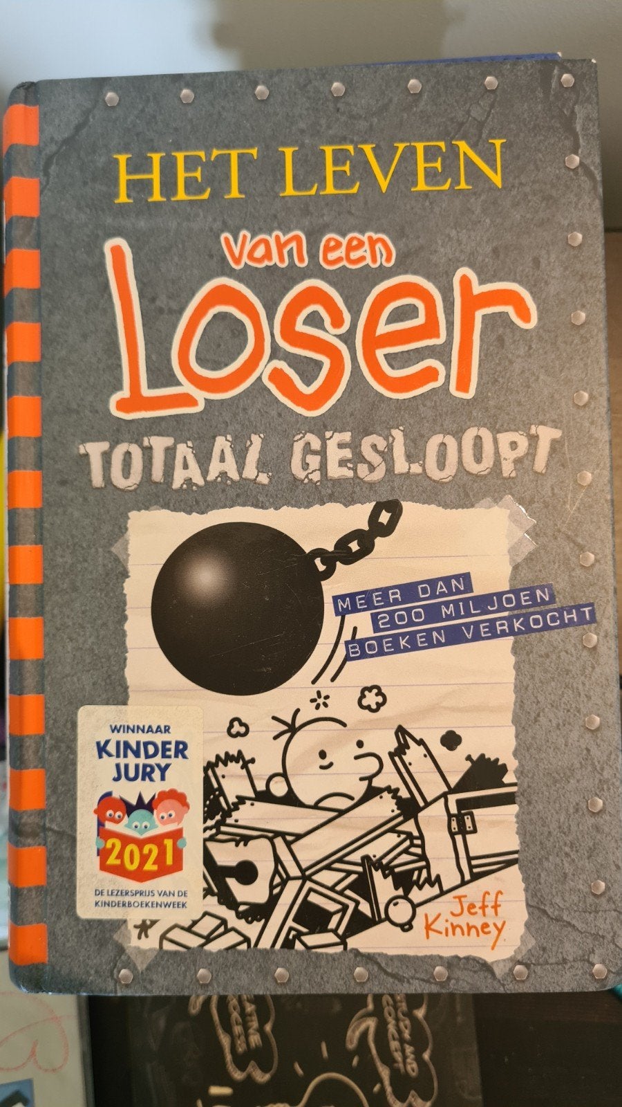 Jeff Kinney - Totaal gesloopt - Het leven van een loser, Boeken, Ophalen, Jeff Kinney