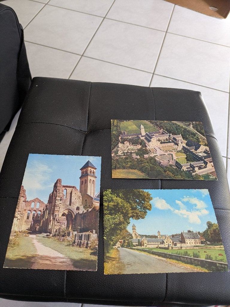 Abdij Orval, Collections, Cartes postales | Belgique, Enlèvement ou Envoi, Non affranchie
