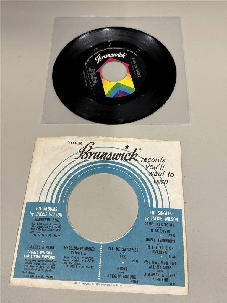 vinyl single - Jackie wilson - Brunswick, Ophalen of Verzenden, Zo goed als nieuw
