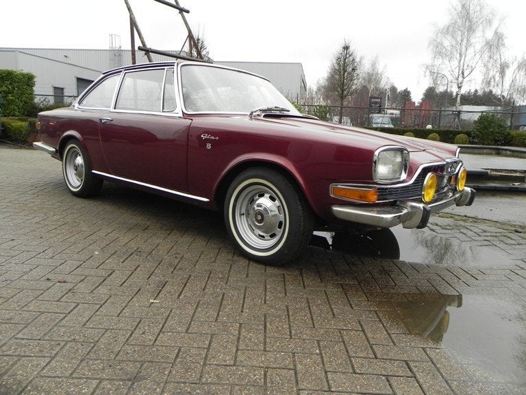 Glas - V8 2600 B.J 1966, Auto's, Oldtimers, Particulier, Te koop, Radio, BMW, Benzine, Coupé, 2 deurs, Handgeschakeld, Rood, Grijs