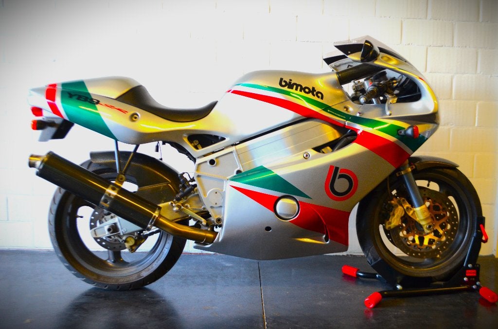 Bimota YB 9 SR Iconische  Youngtimer, 4 cilinders, Motorrijbewijs A, Super Sport, Meer dan 35 kW