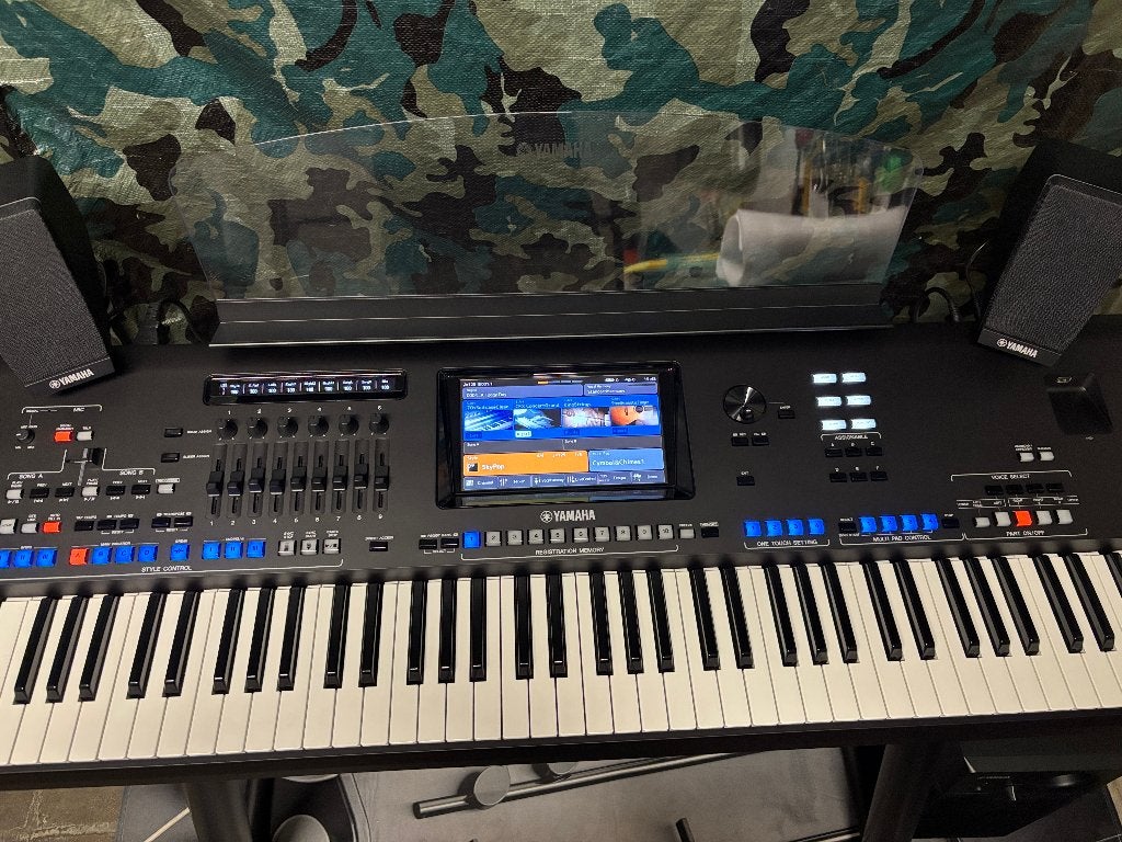 Yamaha Genos1 XXL-compleet-handleidingen -doos.(2023)KOOPJE!, Muziek en Instrumenten, Ophalen, Yamaha, Zo goed als nieuw, Aanslaggevoelig