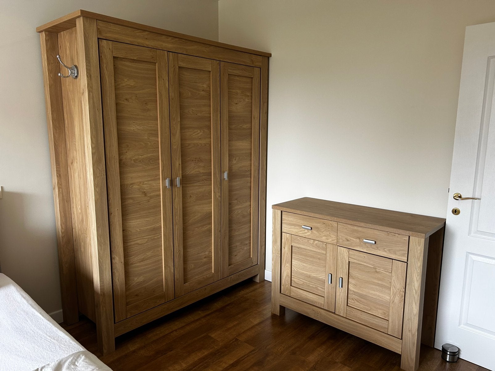 1 persoons slaapkamer, Huis en Inrichting, Slaapkamer | Complete slaapkamers, Ophalen, Gebruikt, Eenpersoons, Neutraal